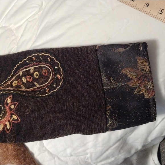 Indigo Moon Tapestry Jacket,Large - Picture 4 of 6